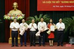Hà Tĩnh vinh danh 50 tác phẩm đạt Giải Báo chí Trần Phú và “Gương người tốt, việc tốt”