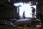 Một nhà dân nhà ở TP Hà Tĩnh bốc cháy giữa trưa