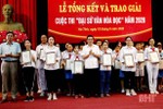 Hà Tĩnh trao thưởng cuộc thi “Đại sứ văn hóa đọc”