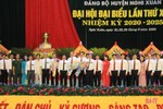 Bầu 36 Ủy viên Ban chấp hành Đảng bộ huyện Nghi Xuân nhiệm kỳ 2020 - 2025