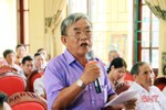 Đoàn ĐBQH tỉnh Hà Tĩnh tiếp xúc cử tri tại thị xã Kỳ Anh, Hương Khê