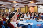Hơn 1.200 cán bộ, giáo viên Hà Tĩnh tiếp cận phương pháp dạy học bộ sách Cánh Diều