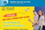 Đại học Hà Tĩnh tuyển sinh hệ chính quy năm 2020