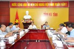 Lãnh đạo Hà Tĩnh họp trực tuyến Chính phủ bàn về tình hình kinh tế - xã hội