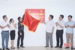 Gắn biển công trình chào mừng Đại hội Đảng bộ Khối CCQ&DN Hà Tĩnh