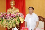 Báo cáo chính trị trình Đại hội Đảng bộ Khối CCQ&DN Hà Tĩnh cần nêu bật công tác xây dựng Đảng