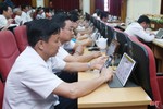 HĐND tỉnh Hà Tĩnh hoàn thành “kỳ họp không giấy”, thông qua 14 nghị quyết quan trọng