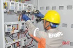 Các công tơ điện được kiểm định tại TP Hà Tĩnh nằm trong giới hạn cho phép về đo lường