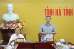 Chủ tịch UBND tỉnh Hà Tĩnh: Các đơn vị phải báo cáo tiến độ giải ngân 2 lần/tháng