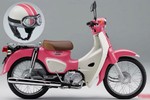 Honda Super Cub bản hồng mộng mơ, cuốn hút giới trẻ