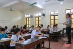 Sáng nay, gần 16.500 thí sinh Hà Tĩnh bước vào kỳ thi tuyển sinh lớp 10 THPT