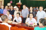 300 gia đình chính sách ở Cẩm Xuyên được khám, cấp phát thuốc miễn phí