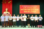 Công bố quyết định thành lập Trung tâm Y tế huyện Thạch Hà