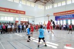220 vận động viên tham gia Giải bóng chuyền nữ huyện Đức Thọ
