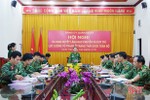 Bộ CHQS Hà Tĩnh luyện tập chỉ huy tham mưu 1 bên 2 cấp trên bản đồ