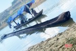 Phát hiện 2 thuyền độc mộc ước niên đại hàng trăm năm trên sông Ngàn Sâu