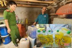 Bắt quả tang hộ dân có hành vi sản xuất nước rửa chén giả với số lượng lớn ở Hà Tĩnh
