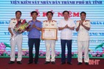 Viện Kiểm sát nhân dân TP Hà Tĩnh đón nhận Huân chương Lao động hạng Nhì