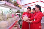 Sản phẩm OCOP, nông nghiệp, tiểu thủ công nghiệp của TP Hà Tĩnh thu hút đại biểu bên lề Đại hội Đảng bộ TP Hà Tĩnh