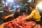 Nhiều giải pháp kéo giảm, giá thịt lợn tại Hà Tĩnh vẫn ở mức cao
