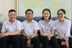 Trường học ở Hà Tĩnh có 4 thủ khoa đầu vào Trường THPT Chuyên