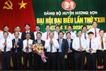 Bầu 39 đồng chí vào Ban chấp hành Đảng bộ huyện Hương Sơn nhiệm kỳ 2020 - 2025