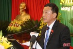 Đồng chí Trần Văn Kỳ tái cử Bí thư Huyện ủy Hương Sơn nhiệm kỳ 2020 - 2025