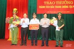 Hà Tĩnh trao thưởng cho các lực lượng phá chuyên án ma túy lớn