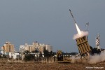 Hệ thống “Vòm Sắt” Israel đánh chặn các tên lửa từ Dải Gaza