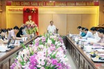 Bám sát kết luận của Trung ương để hoàn thiện Văn kiện Đại hội Đảng bộ tỉnh Hà Tĩnh nhiệm kỳ 2020 - 2025