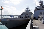 Hải quân Nga và Ấn Độ tiến hành tập trận trên Vịnh Bengal