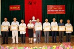 Hà Tĩnh có 1.695 đảng viên được trao Huy hiệu Đảng dịp Quốc khánh 2/9