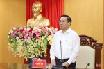 Bí thư Tỉnh ủy Hà Tĩnh: Đôn đốc thường xuyên, giải quyết vướng mắc thủ tục giải ngân vốn đầu tư công