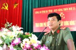 Công an Hà Tĩnh tài trợ xã Lộc Yên 200 triệu đồng xây dựng nông thôn mới