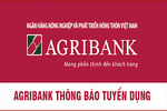 Agribank chi nhánh Hà Tĩnh 2 tuyển dụng 4 lao động