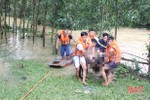 Tìm thấy thi thể thanh niên bị nước lũ cuốn trôi ở Hương Sơn