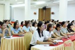 Bồi dưỡng những kỹ năng cần kíp cho cán bộ phụ nữ cơ sở ở Hà Tĩnh