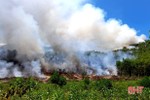 Huy động 700 người kịp thời khống chế cháy rừng ở Can Lộc