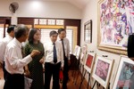 Khai mạc triển lãm tranh minh họa Truyện Kiều và các ấn phẩm của Nguyễn Du