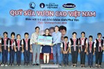 83.400 ly sữa được Vinamilk và Quỹ sữa Vươn cao Việt Nam dành tặng trẻ em Phú Yên