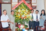 Lãnh đạo Hà Tĩnh tặng hoa, chúc mừng ngày Quốc tế Người cao tuổi, ngày Khuyến học Việt Nam