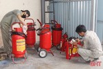 Doanh nghiệp Hà Tĩnh chủ động phòng cháy nổ tại nơi sản xuất, kinh doanh