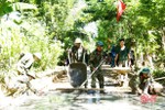 Bộ đội “3 cùng” với Nhân dân Hà Tĩnh xây dựng nông thôn mới