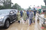 Bí thư Tỉnh ủy Hà Tĩnh chỉ đạo ứng phó với mưa lũ diễn biến phức tạp
