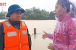 Nhiều địa phương ở Hương Khê bị chia cắt cục bộ do mưa lớn