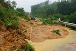 Cảnh báo 3 huyện miền núi Hà Tĩnh có nguy cơ cao sạt lở đất