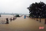 Mưa lớn gây ngập cục bộ ở Hương Khê