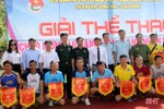 Khởi tranh giải bóng chuyền khối cơ quan quản lý nhà nước khu vực Vũng Áng - Sơn Dương