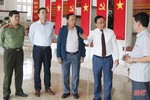 Thường trực Tỉnh ủy kiểm tra công tác chuẩn bị Đại hội Đảng bộ Hà Tĩnh lần thứ XIX