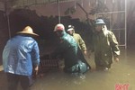 TP Hà Tĩnh tiếp tục là trọng tâm của mưa lớn, cảnh báo ngập lụt sâu